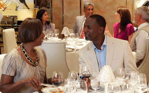 Cunard Line Queen Victoria Verandah Restaurant 1